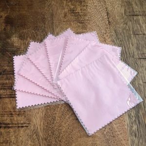8 pcs Jewelry Cleaning Cloth Polishing Cloth for Sterling Silver Gold Platinum